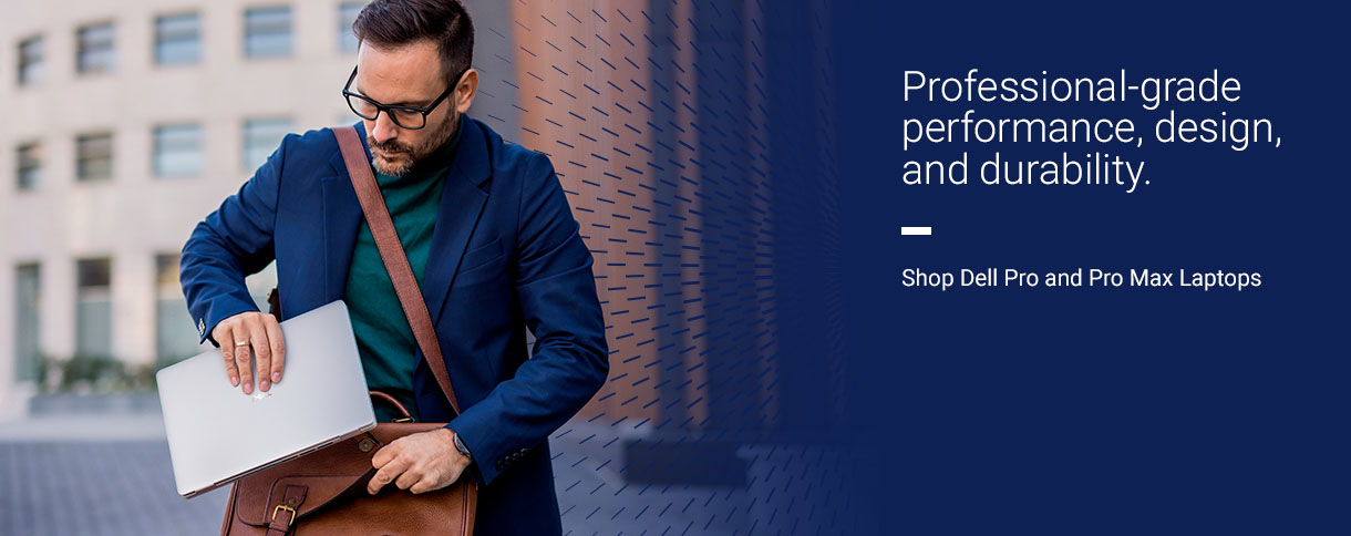 Professional-grade performance, design, and durability. Shop Dell Pro and Pro Max Laptops
